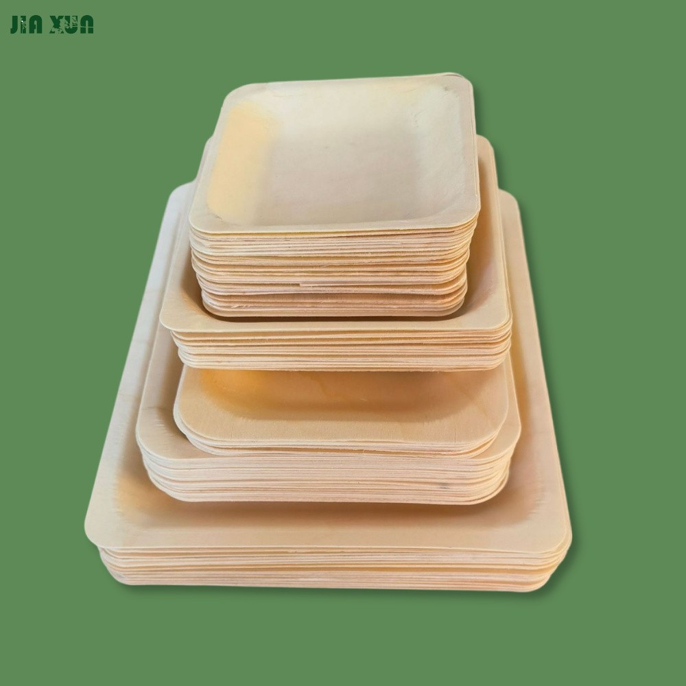 wholesale disposable wooden plates
